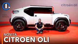 Citroen Oli  Ecco il BSUV elettrico leggero ed economico e fa tanti km [upl. by Adyht156]