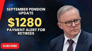 September Pension Update Dont Miss Your 1280 Payment – Urgent News [upl. by Sahpec]