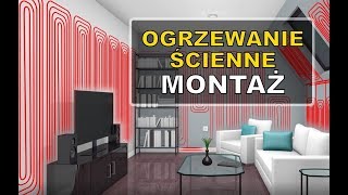 OGRZEWANIE płaszczyznowe ŚCIENNE wodne instalacja montaż jak ułożyć ogrzewanie ścienne [upl. by Grekin]