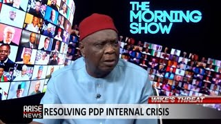 Crisis in Rivers Has Torn the PDP Apart  Ulasi [upl. by Anthiathia]