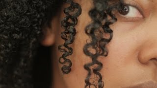 How To Define Natural Curls for Kinky Curly Hair Tutorial [upl. by Ahsaetan]