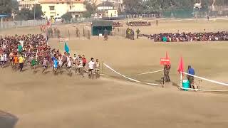 Indian army open bharti 1600 Meter race [upl. by Aenal]