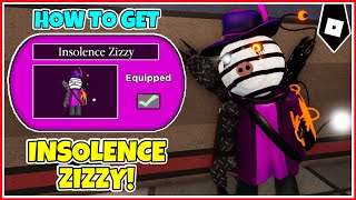 EVENT How to get INSOLENCE ZIZZY SKIN  ALL PAPER SCRAP LOCATIONS in PIGGY THE LOST BOOK  ROBLOX [upl. by Elleynod]