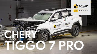 ANCAP safety amp crash testing a Chery Tiggo 7 Pro [upl. by Eeneg]