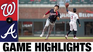 Nationals vs Braves Game Highlights 6121  MLB Highlight [upl. by Aner683]