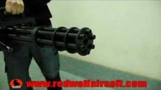 Vulcan M134 Minigun  RedWolf Airsoft  RWTV [upl. by Russel]