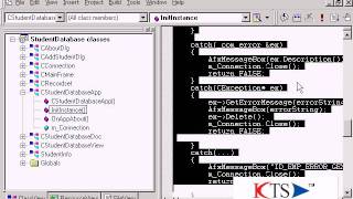 Database Programming using VC and ADO  COM ADO Tutorials Database Programming SQL [upl. by Ecila]