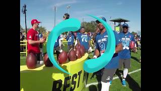 Jarvis Landry GoPro Skills Challenge [upl. by Airbmak]