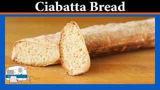 How to bake Ciabatta Bread [upl. by Skutchan206]