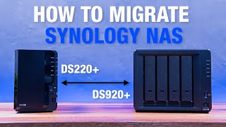 Guide How to Migrate Synology NAS  Synology DS220 to DS920 [upl. by Carmelita]