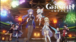 Happy Lantern Rite Day  Cutscene JP Voice Eng Sub  Genshin Impact 24 [upl. by Kendall]