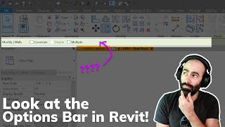 Options Bar Shortcuts in Revit Tutorial [upl. by Ximenez]