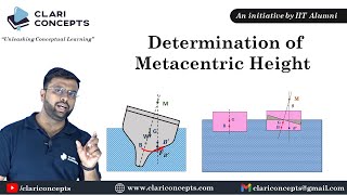 Metacentric Height of a Floating Body  Hindi [upl. by Diarmit]