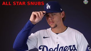 2024 MLB AllStar Snubs [upl. by Nidnal]