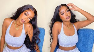 The TRUTH About Unice Hair  Honest Review amp 5X5 HD Lace Wig Install [upl. by Yreme]