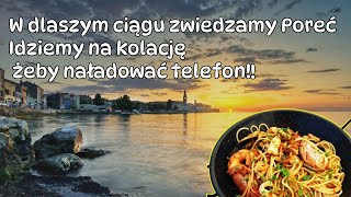 Przedświątecznie zwiedzamy Chorwację wieczór w restauracji z widokiem na morze Vlog 20 [upl. by Nylla]