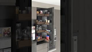 Unique Wood Twin Larder  Unique Wood İkiz Kiler accessories kitchen interiordesign kitchendecor [upl. by Aylmer863]