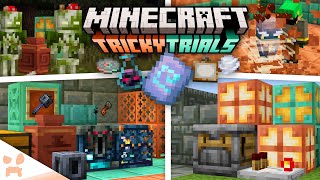 EVERYTHING In The Minecraft 121 Tricky Trials Update [upl. by Erdnaek734]