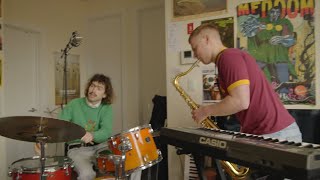 DANA AND ALDEN PLAY SOFT JAZZ IN LIVING ROOM [upl. by Feld]