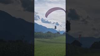 Landing in Greifenburg Austria paragliding parapente [upl. by Olra]