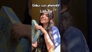 Unboxing 2024 planner from factor notes  Unbox with me  2024 planner ytshorts 2024planner [upl. by Lucille]