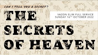 Vazon Elim Church Guernsey  Nicole Le Goupillot  Oct 16th 2022  Secrets of Heaven  Luke 15 [upl. by Saidel455]