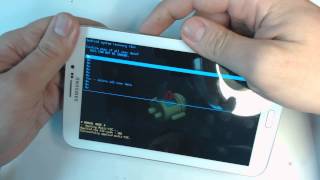 Samsung Galaxy Tab 3 SMT211 hard reset [upl. by Publius]