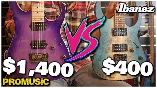 Ibanez RG Entry Level vs Prestige  What does an extra 1000 get you [upl. by Scoter]