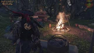 GHOST OF TSUSHIMA IKI ISLAND  HOW TO DEFEAT OWAN THE EXILED MONK Bokken Duel [upl. by Netsirc]