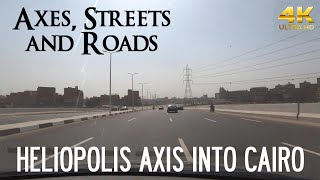 Heliopolis Axis into Cairo  Driving in Cairo Egypt 🇪🇬 [upl. by Marigolde]