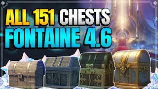 ALL Chest Locations in Fontaine 46  Nostoi Region amp Sea of Bygone Eras 【Genshin Impact】 [upl. by Eeraj]