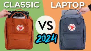 Kanken Classic vs Kanken Laptop Backpack 13quot 15quot 17quot [upl. by Krall40]