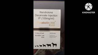 motaboline300 GoldNadrolone decanoate injection ip 100mgmlNadrolone decanoate injection [upl. by Zailer635]