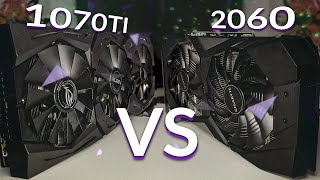 RTX 2060 VS GTX 1070Ti  Gaming amp Adobe Premiere Comparison  Design Gigabyte vs ASUS [upl. by Aicre]