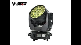 MAC AURA 1915W RGBW Wash Moving Head Zoom with backlight effect [upl. by Girand]