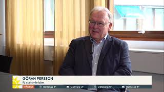 Göran Persson om regeringtiden quotJag var nog ett fjärdehandsvalquot  Nyhetsmorgon TV4 [upl. by Je]