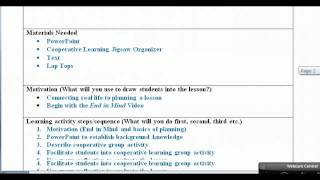 Lesson Plan With Examples Video [upl. by Isa]