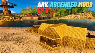 ARK SURVIVAL ASCENDED COM MODS GAMEPLAY EP 6 ark arknights [upl. by Ailat]