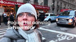 De paniek was enorm mislukte aanslag in centrum New York  RTL NIEUWS [upl. by Luciana]