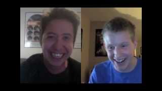 Meet Andy Biersacks Cousin Joe Flanders Creator of Average Joe Black Veil Brides Interview 2013 [upl. by Stig]