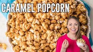 How to Make Caramel Popcorn [upl. by Alket335]