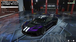 GTA 5  Benefactor Krieger Mercedes AMG One Customization [upl. by Avid]