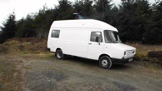 LDV 400 CAMPER WITH LOG BURNER PARKED NEAR Llyn Brenig [upl. by Aeresed]