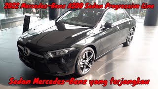 Mercedes Benz A200 Sedan Progressive Line 2022  Review Indonesia [upl. by Ydnec997]