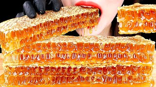 ASMR RAW HONEYCOMB 벌집꿀 먹방 MUKBANG EATING SOUNDS 咀嚼音蜂の巣ハニカム ZOEY ASMR [upl. by Virgel283]