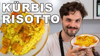 🎃 Perfektes cremiges Kürbisrisotto mit Ofengeröstetem und geschmortem Hokkaidokürbis [upl. by Bailar311]