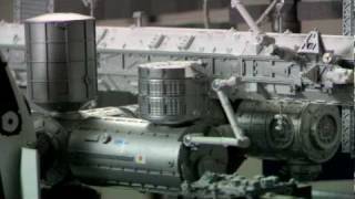 1100 scale model of International Space Station ISS 2010 configuration [upl. by Elletnahs]