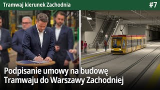 7 Podpisanie umowy na budowę Tramwaju do Warszawy Zachodniej od Bitwy Warszawskiej 1920 roku  TkZ [upl. by Sabine]