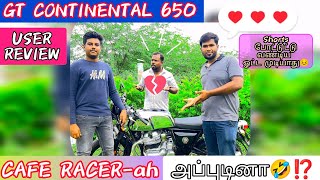 USER REVIEWGT CONTINENTAL 650🔥BIKECARE360Tamil [upl. by Dloniger]