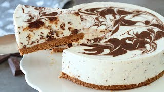 No Bake Stracciatella Cheesecake [upl. by Letch]